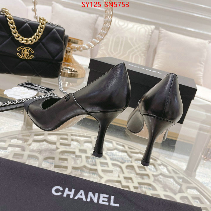 Women Shoes-Chanel,knockoff highest quality , ID: SN5753,$: 125USD