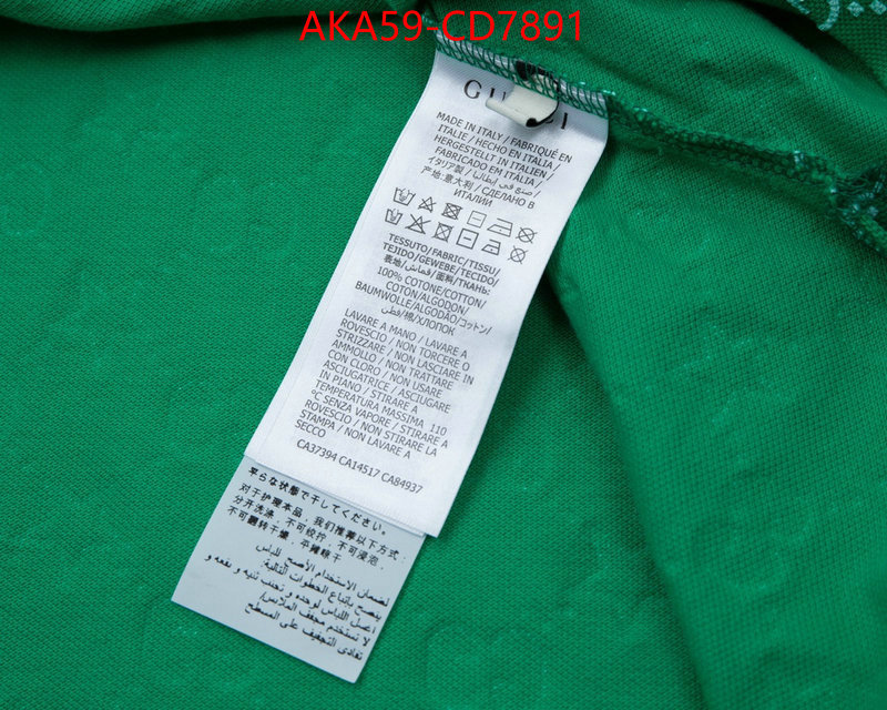 Clothing-Gucci,knockoff highest quality , ID: CD7891,$: 59USD