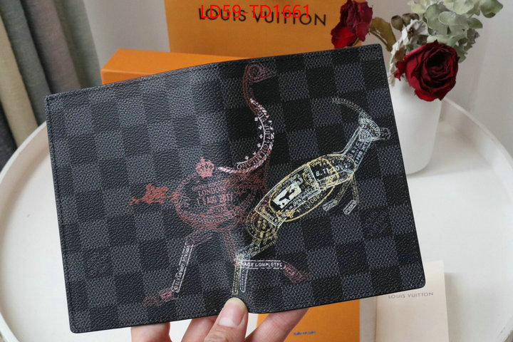 LV Bags(TOP)-Wallet,ID: TD1661,$: 59USD