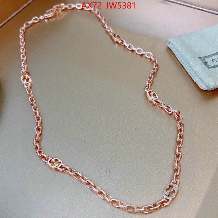 Jewelry-Gucci,can you buy knockoff , ID: JW5381,$: 72USD