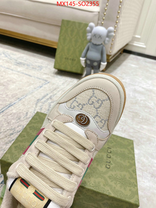 Men Shoes-Gucci,practical and versatile replica designer , ID: SO2355,$: 145USD