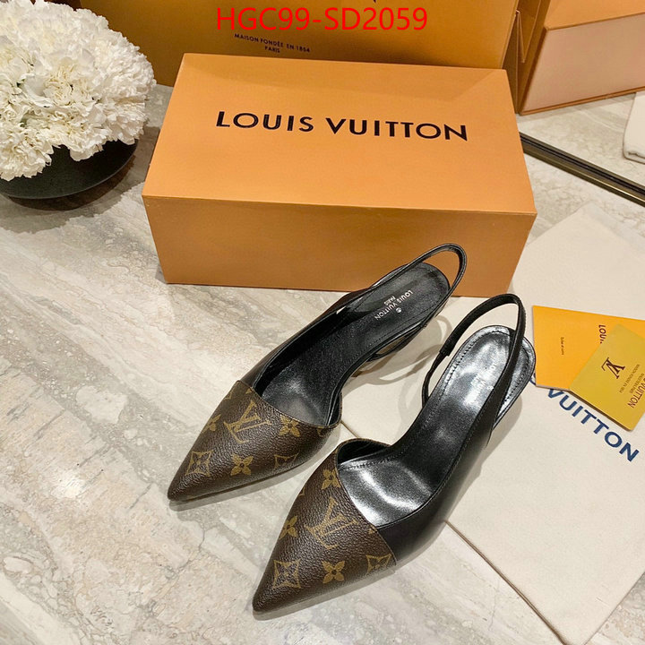 Women Shoes-LV,1:1 replica , ID: SD2059,$: 99USD