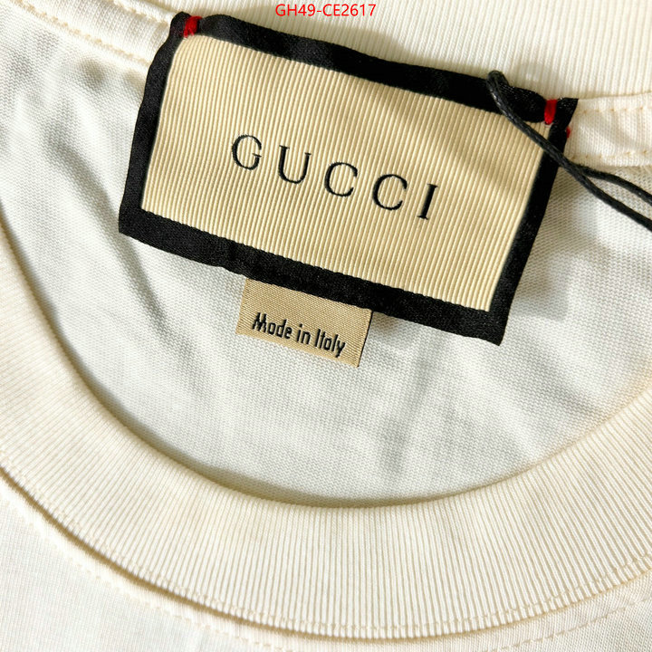 Clothing-Gucci,buy replica , ID: CE2617,$: 49USD