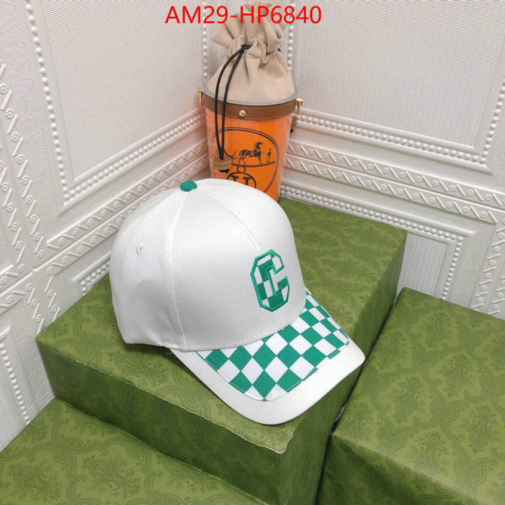 Cap (Hat)-Celine,mirror copy luxury , ID: HP6840,$: 29USD