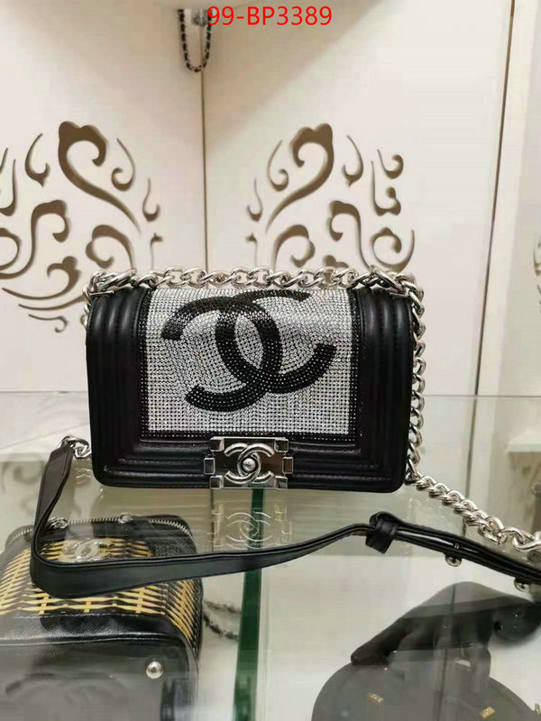 Chanel Bags(4A)-Diagonal-,ID: BP3389,$: 99USD