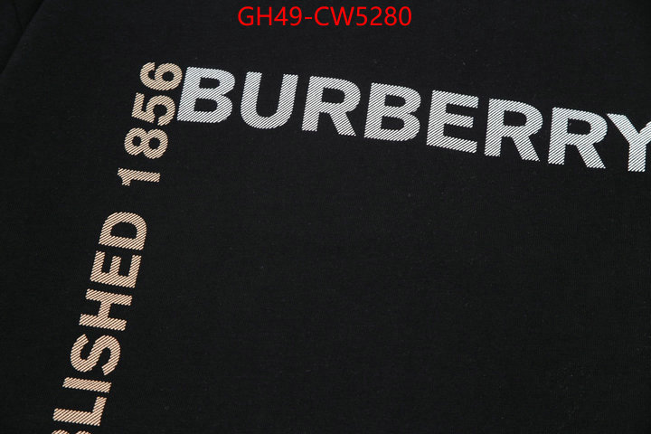 Clothing-Burberry,wholesale replica , ID: CW5280,$: 49USD