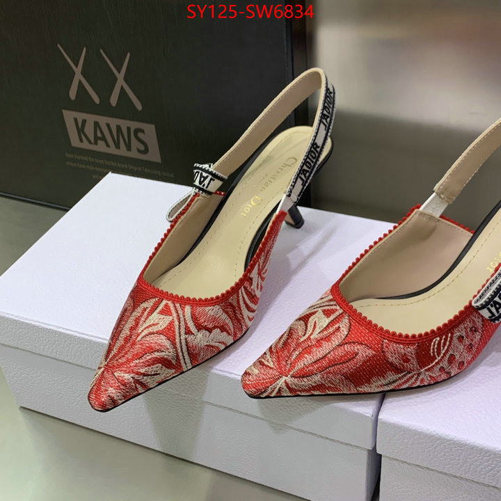 Women Shoes-Dior,replcia cheap from china , ID: SW6834,$: 125USD