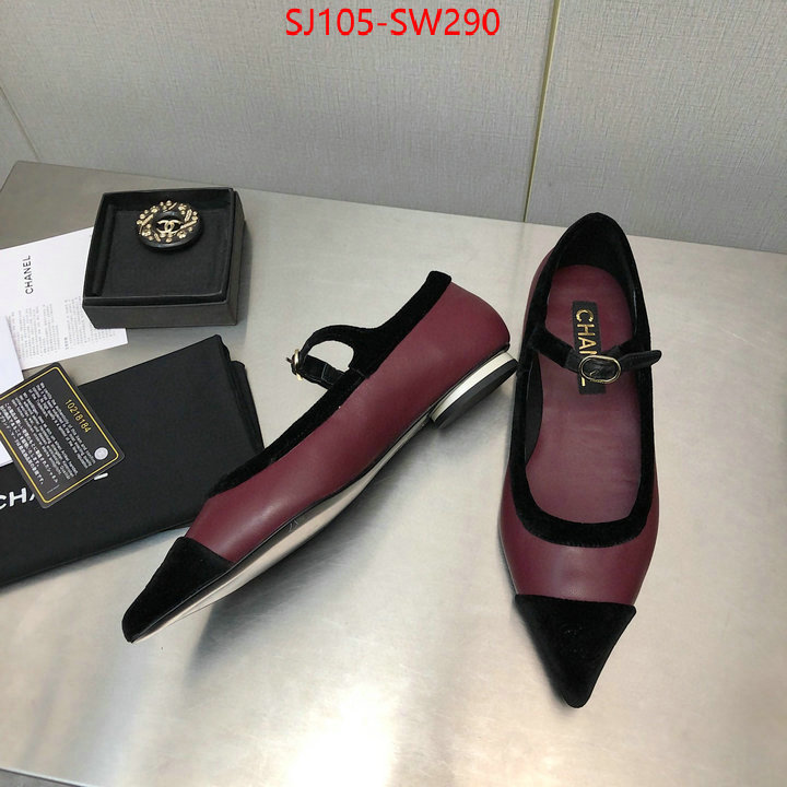 Women Shoes-Chanel,luxury fake , ID: SW290,$: 105USD