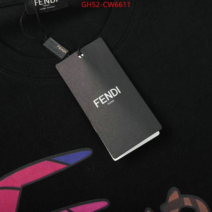 Clothing-Fendi,the most popular , ID: CW6611,$: 52USD