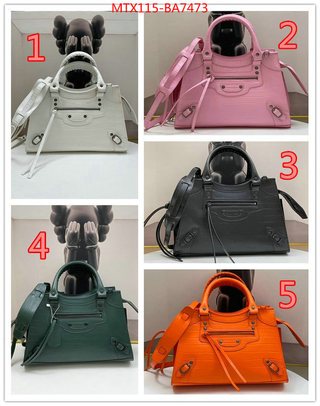 Balenciaga Bags(4A)-Neo Classic-,1:1 clone ,ID: BA7473,$: 115USD