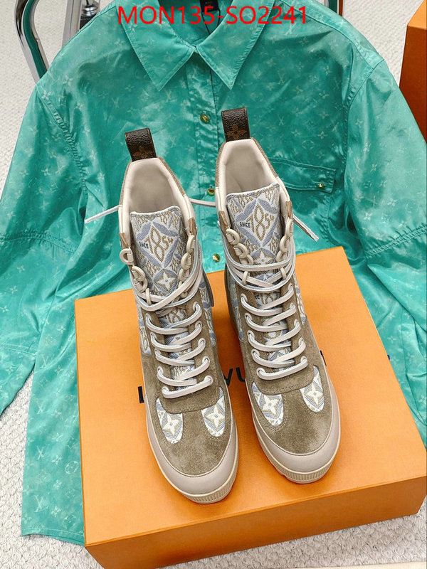 Women Shoes-LV,best replica 1:1 , ID: SO2241,$: 135USD