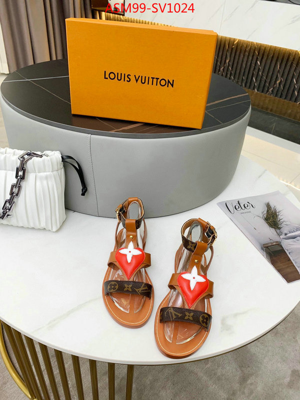 Women Shoes-LV,replica online , ID: SV1024,$: 99USD