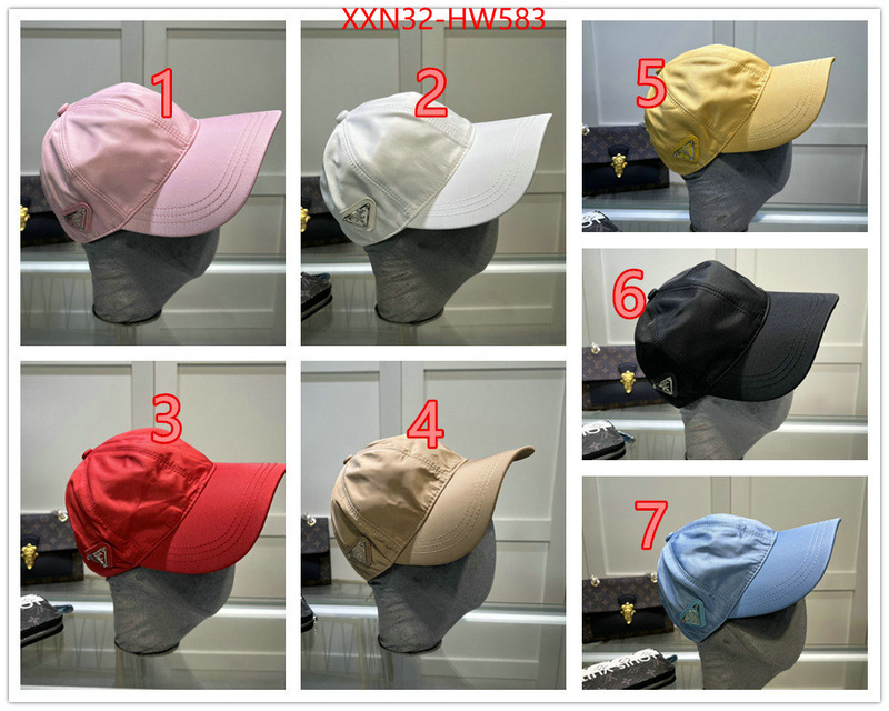 Cap (Hat)-Prada,counter quality , ID: HW583,$: 35USD