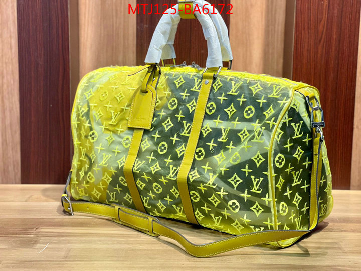 LV Bags(4A)-Keepall BandouliRe 45-50-,how to find designer replica ,ID: BA6172,$: 125USD