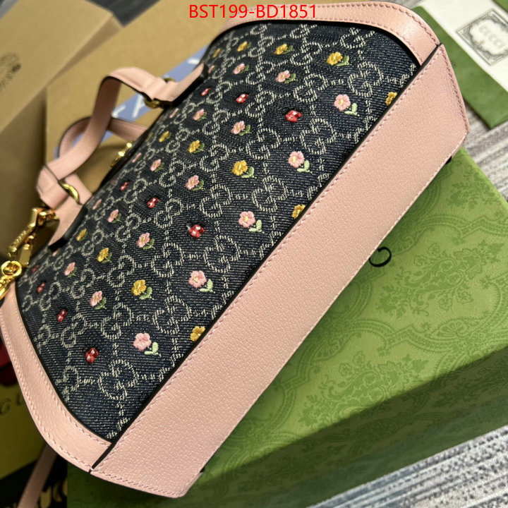 Gucci Bags(TOP)-Handbag-,replica how can you ,ID: BD1851,$: 199USD