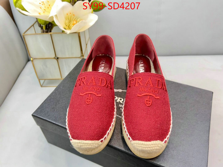 Women Shoes-Prada,designer fake , ID: SD4207,$: 99USD