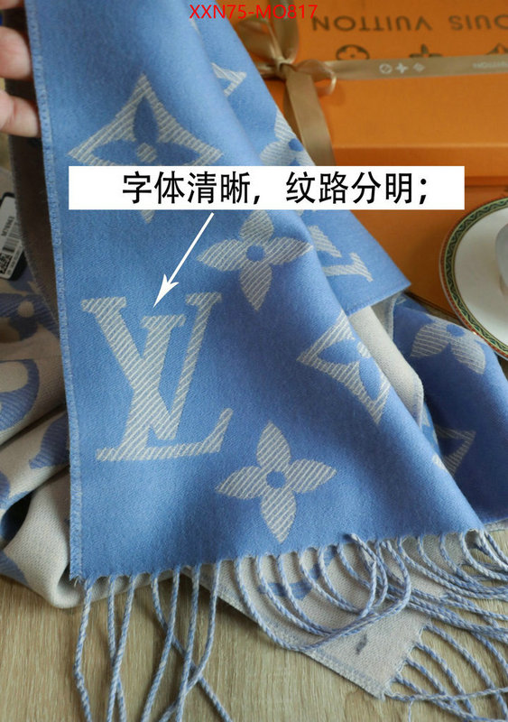 Scarf-LV,high quality designer replica , ID: MO817,$: 75USD