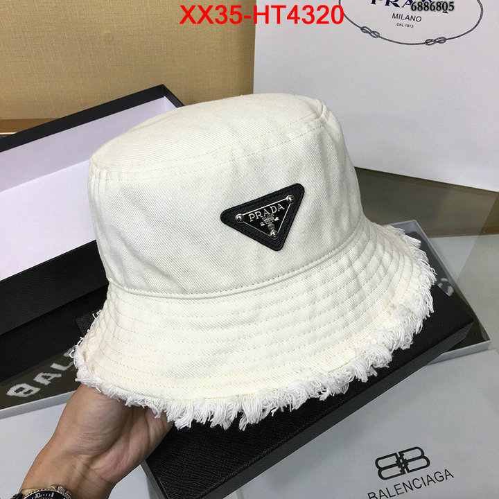 Cap (Hat)-Prada,shop designer replica , ID: HT4320,$: 35USD