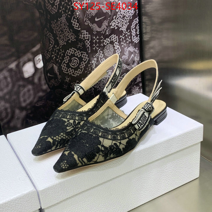 Women Shoes-Dior,cheap replica , ID: SE4034,$: 125USD