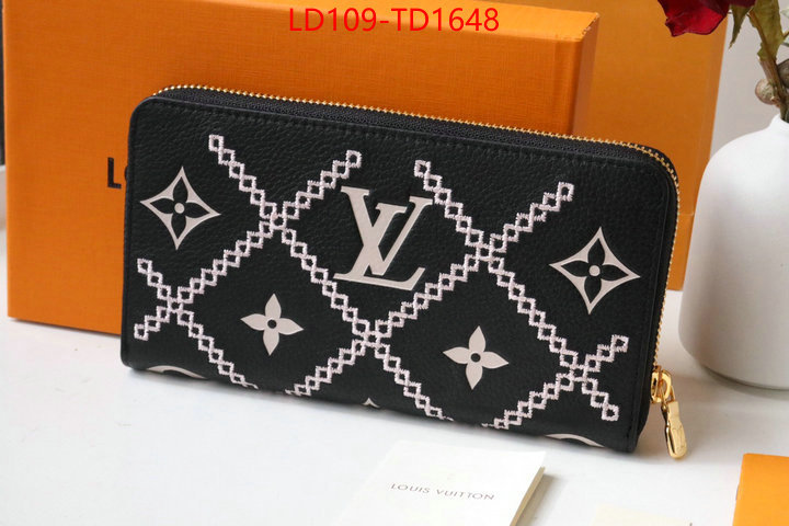 LV Bags(TOP)-Wallet,ID: TD1648,$: 109USD