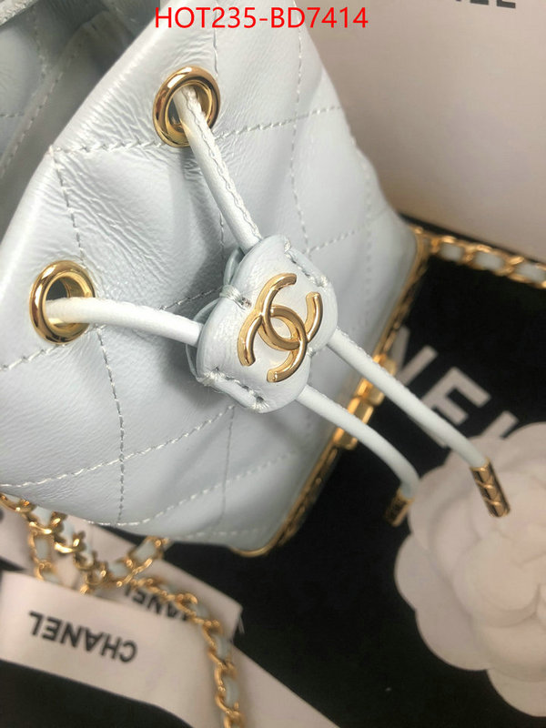 Chanel Bags(TOP)-Diagonal-,ID: BD7414,$: 235USD