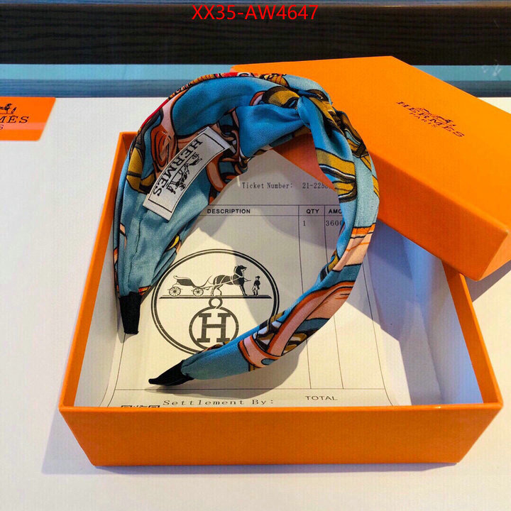 Hair band-Hermes,aaaaa quality replica , ID: AW4647,$: 35USD