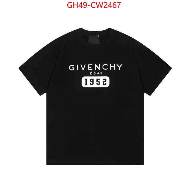 Clothing-Givenchy,buy best quality replica ,ID: CW2467,$: 49USD