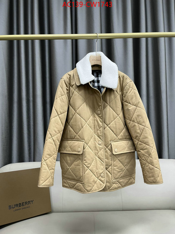 Down jacket Women-Burberry,buy best high-quality , ID: CW1743,$: 139USD
