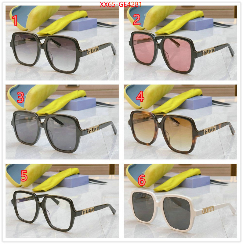 Glasses-Gucci,find replica , ID: GE4281,$: 65USD