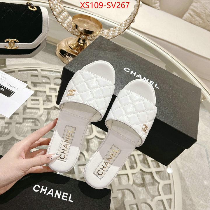 Women Shoes-Chanel,top 1:1 replica , ID: SV267,$: 109USD