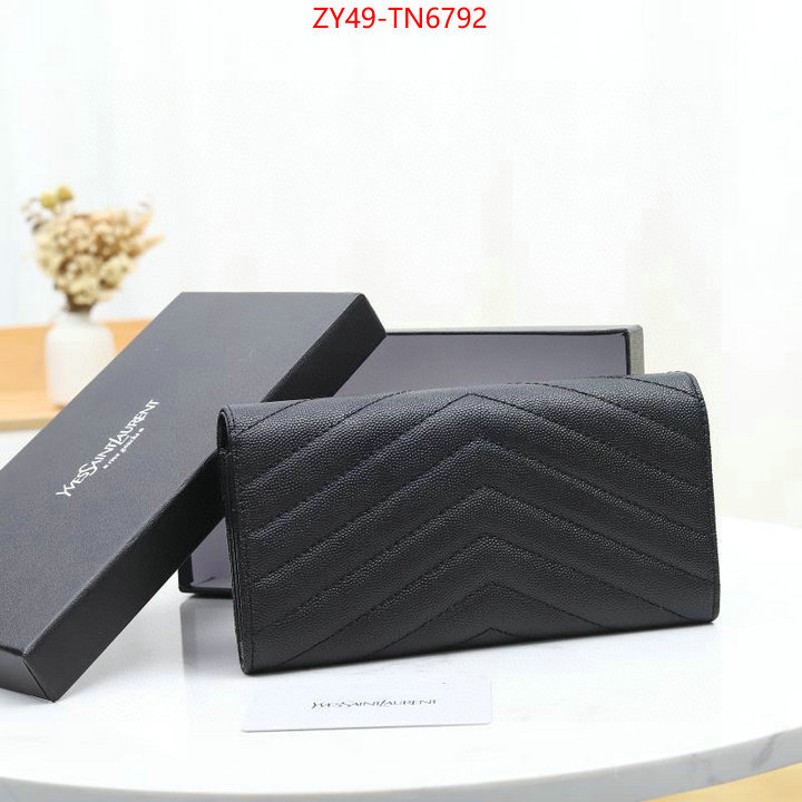 YSL Bag(4A)-Wallet-,ID: TN6792,$: 49USD