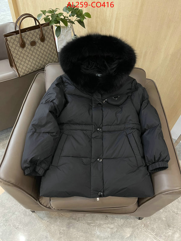 Down jacket Women-Prada,high quality designer replica , ID: CO416,$: 259USD