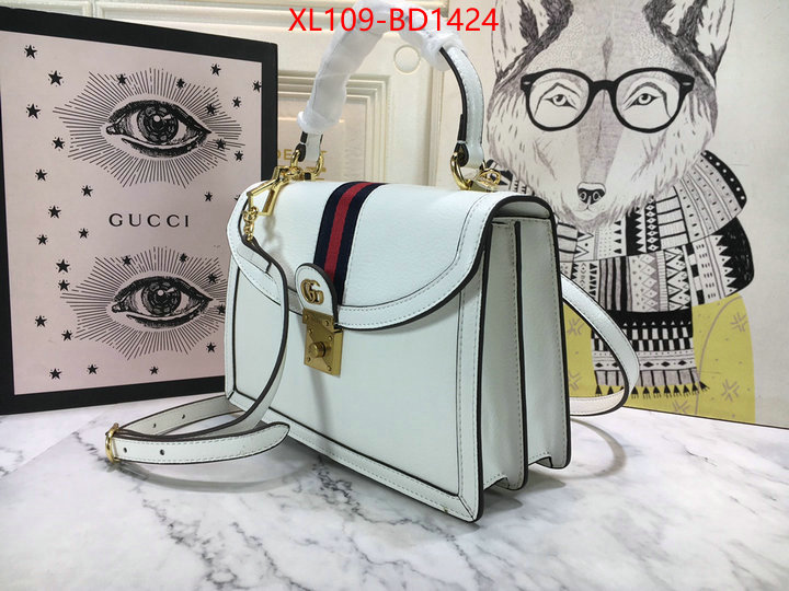 Gucci Bags(4A)-Handbag-,top quality designer replica ,ID: BD1424,$: 109USD