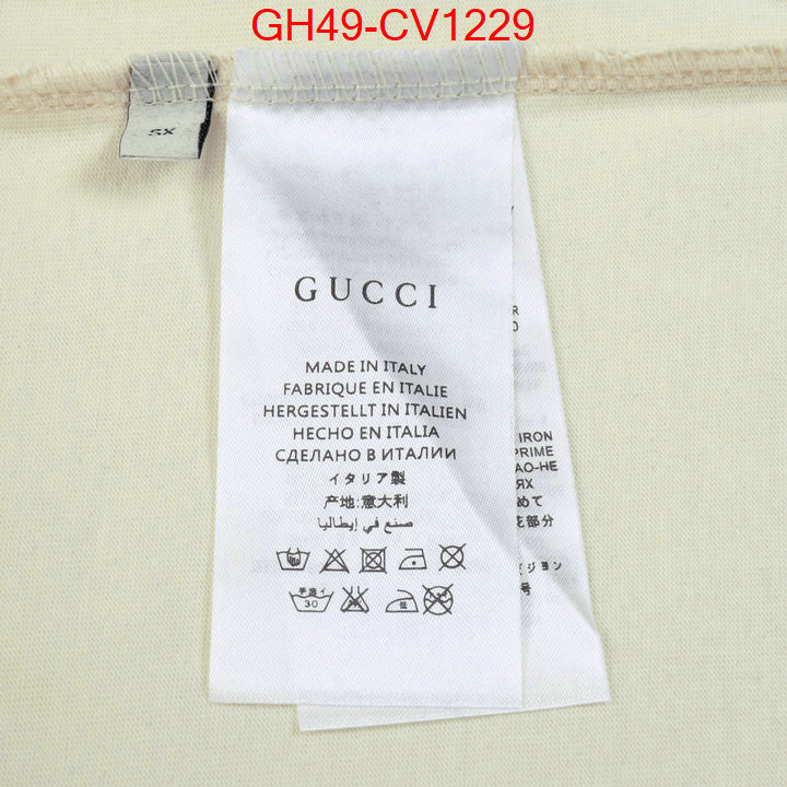 Clothing-Gucci,is it ok to buy , ID: CV1229,$: 49USD