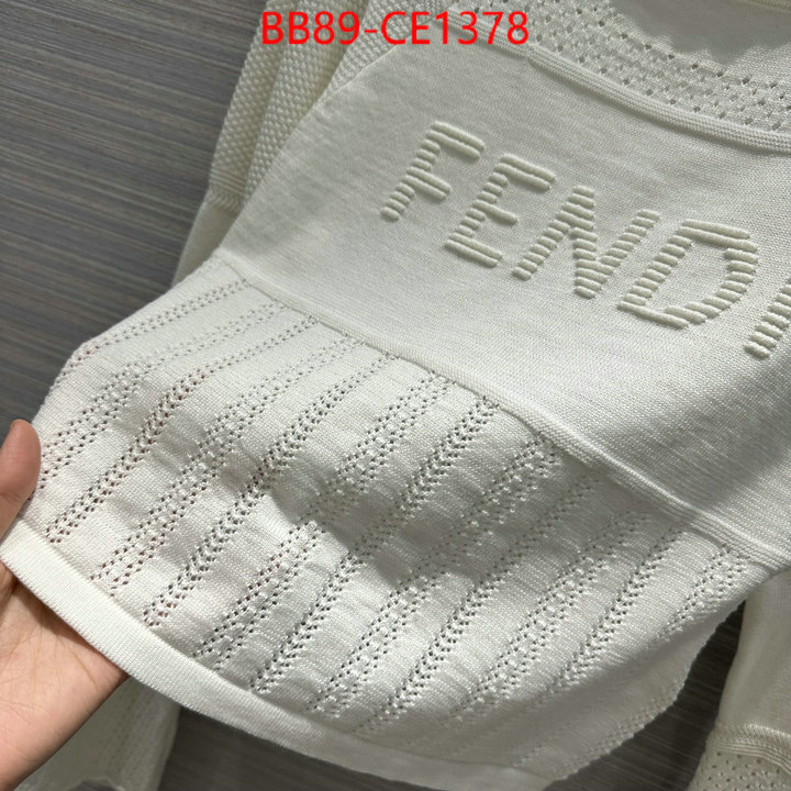 Clothing-Fendi,wholesale china , ID: CE1378,$: 89USD