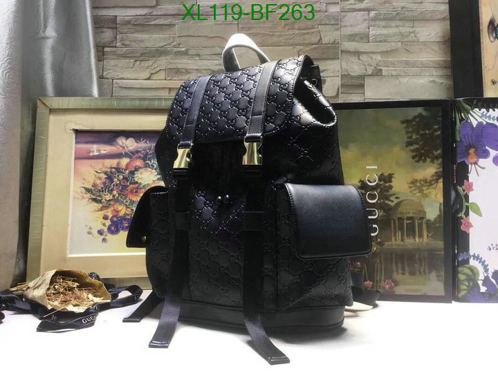 Gucci Bags(4A)-Backpack-,where can i find ,ID: BF263,$:119USD