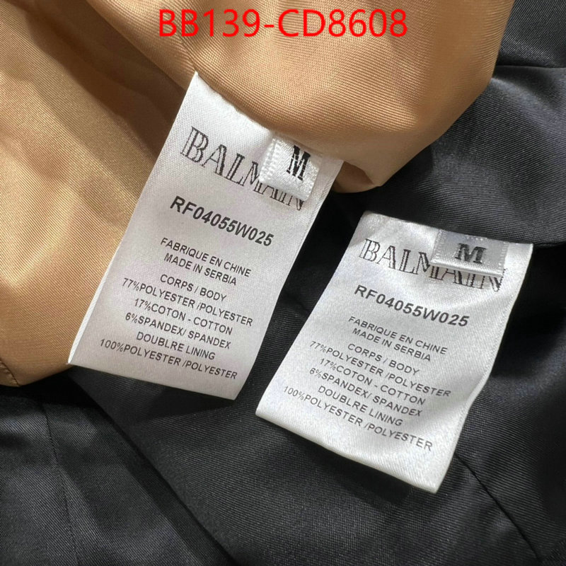 Clothing-Balmain,where can i find , ID: CD8608,$: 139USD