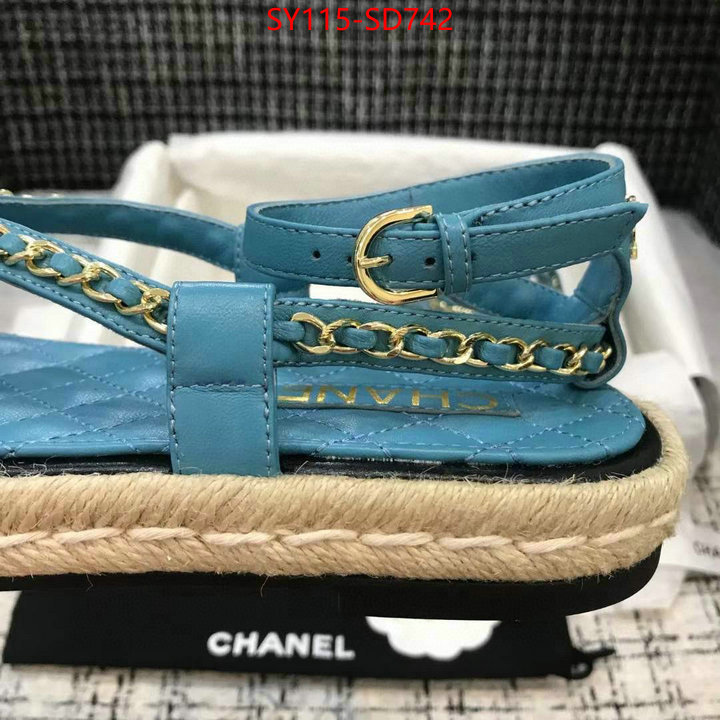 Women Shoes-Chanel,where quality designer replica , ID: SD742,$: 115USD