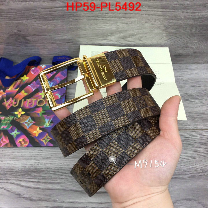 Belts-LV,high quality designer , ID: PL5492,$: 59USD