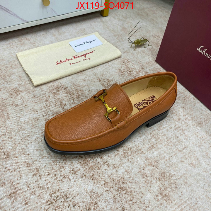 Men shoes-Ferragamo,luxury fake , ID: SO4071,$: 119USD