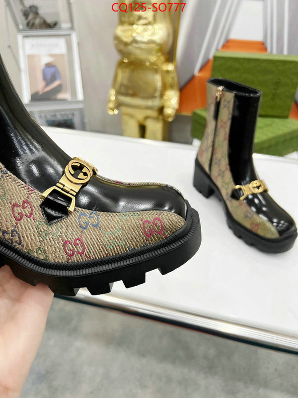 Women Shoes-Gucci,fake aaaaa , ID: SO777,$: 125USD