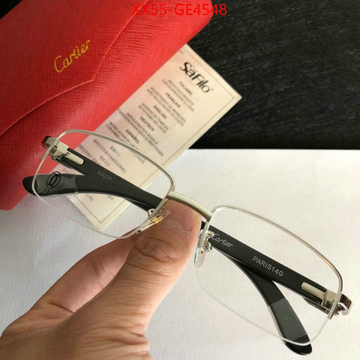 Glasses-Cartier,2023 aaaaa replica 1st copy , ID: GE4548,$: 55USD