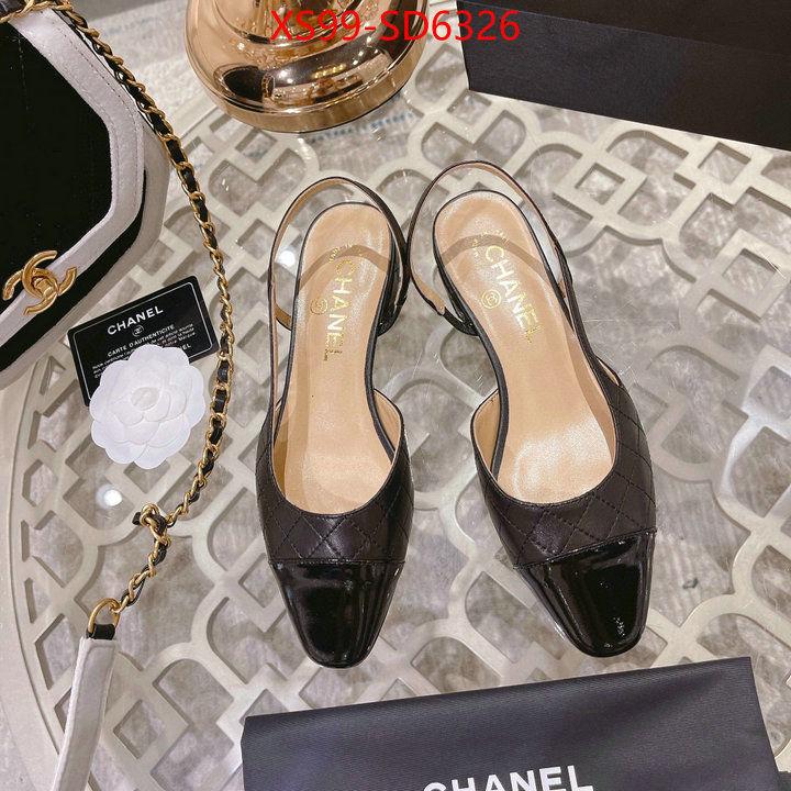 Women Shoes-Chanel,best quality fake , ID: SD6326,$: 99USD