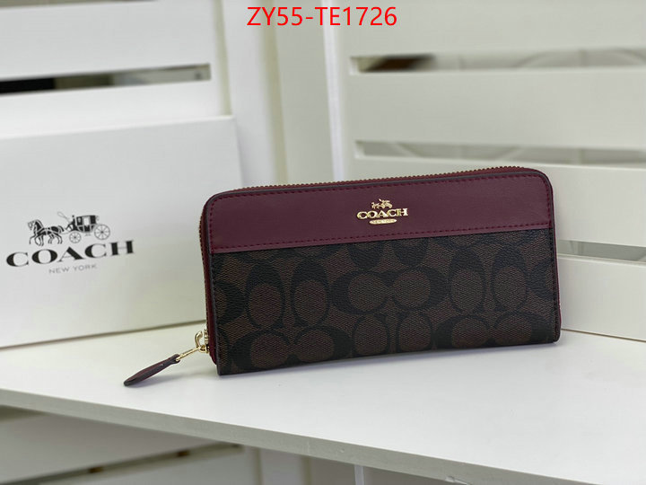 Coach Bags(4A)-Wallet,replica how can you ,ID: TE1726,$: 55USD