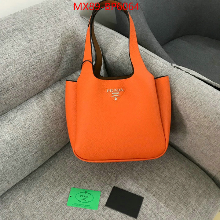 Prada Bags(4A)-Handbag-,the best ,ID: BP6064,$: 89USD