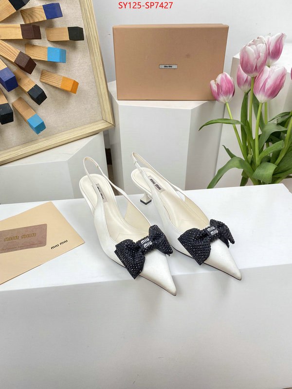 Women Shoes-Miu Miu,wholesale , ID: SP7427,$: 125USD