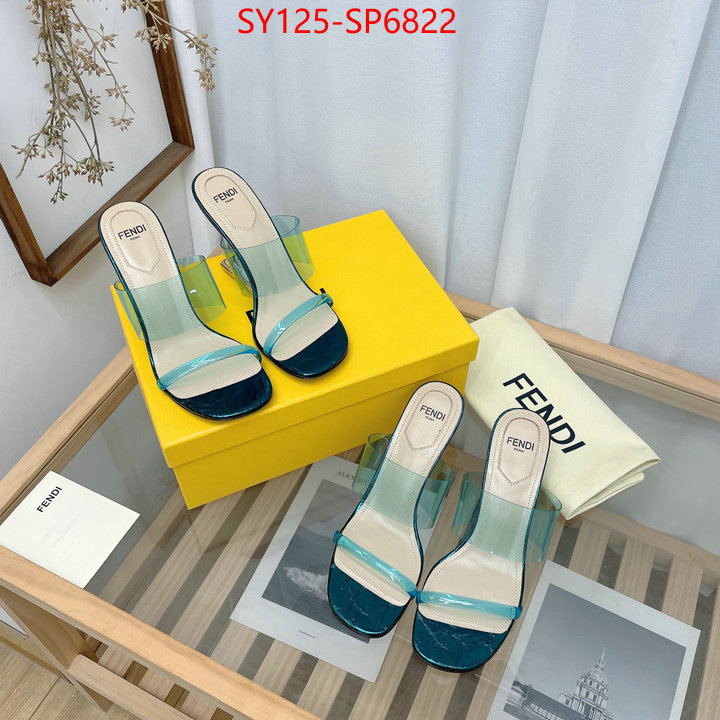 Women Shoes-Fendi,buy best quality replica , ID: SP6822,$: 125USD