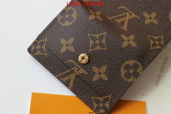 LV Bags(TOP)-Wallet,ID: TD4764,$: 65USD