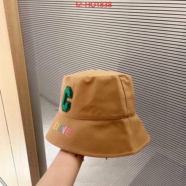 Cap (Hat)-Celine,wholesale 2023 replica , ID: HO1838,$: 32USD