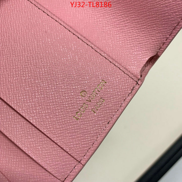 LV Bags(4A)-Wallet,ID: TL8186,$: 32USD